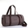 Sports bag with lightning, 2 outer pockets, long belt, brown color