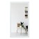 Mirror hinged Artemis, 465x25x770, white