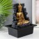 The desktop fountain from the network, backlight "Buddha at the Stone Wall" 28x17.5x23 cm