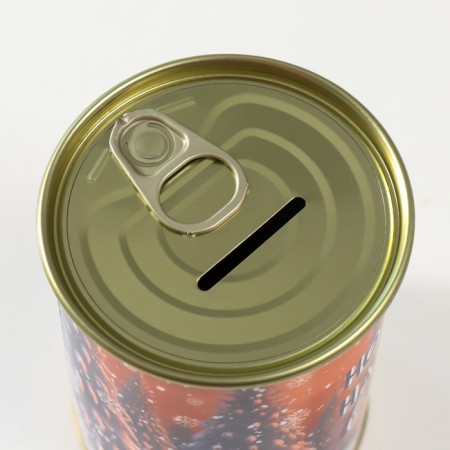 Pigger Bank Metal "New Year's mood as a gift"-4