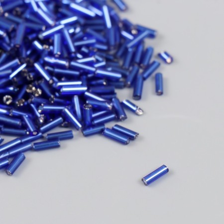 Glass glass 3 "" bright blue "metallic set 20 g