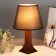 HELP LAMP 62104 1HA27 15W brown d = 22 cm, h = 34.5 cm Risalux