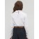 Jumper for girls, height 164 cm, white color