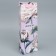 Gift package for a bottle, packaging, "tenderness", 13 x 32 x 11.3 cm