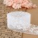 Capricon lace, 35 mm × 10 ± 1 m, white color