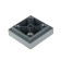 Square support, h = 20 mm, matte chromium color