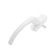 Window handle "Comfort" Metal, white