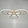 Causteen with PDU 1134/3wt LED 102W 3000K-6000K Dimmer white 56x56x7 cm Bayerlux