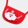 Dog collar "Santa", red