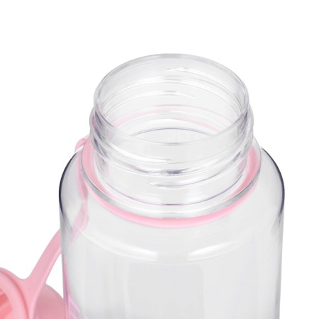 Water bottle, 450 ml, with a strainer, 17.5 x 10.5 cm, pink-3
