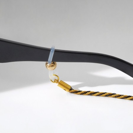 Chain for points "Aesthetics" No. 32, Black-gold color, 70 cm-3