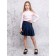 Jumper for a girl, height 122 cm, pink color