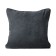 Decorative pillowcase "Tina", size 45x45 cm, black color