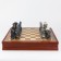 Chess wooden gift souvenir "Death Valley", 36 x 36 cm, King H-7.5 cm, paws H-6.5 C