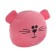 Pillow on the headrest Matech Mimimish Line, 33 x 31 x 10 cm, pink