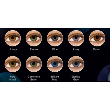 Color contact lenses Air Optix Aqua Colors Green, 4/8.6 in a set 2pcs-2