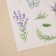 Paper stickers "Lavender", 14 × 21 cm