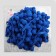 Decorative braid with pompons, 35 ± 5 mm, 9.1 ± 0.5 m, blue color