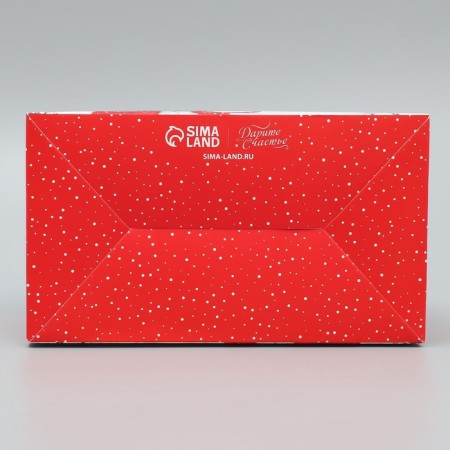 Box for the sweets of the "Magic New Year!", 10 x 18 x 14 cm, New Year-6