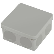 Ringy box era Kor-100-100-50-9G-2MP two-component HF persistent to UV 100x100x50 mm, gray direct installation IP67