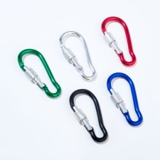 Carabiner with a coupling 4.5cm, mix
