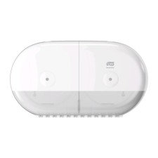 Двойной диспенсер для туалетной бумаги Tork SmartOne в мини-рулонах, цвет белый