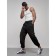 Joggers male, size 54, black color