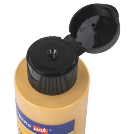 Paint for the fluid art, set 4 colors x 120 ml, Brauberg, pink tones-4