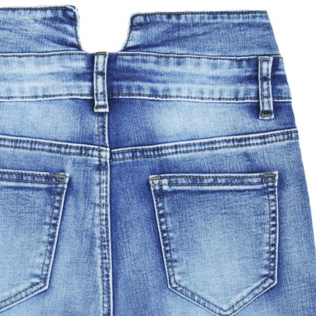 Jeans for girls, height 152 cm, blue color-3