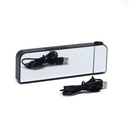 Clock - Electronic desk an alarm clock with a projection on the ceiling, thermometer, calendar, USB-7