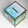 New Year's Pig a Pig Cube "Magic Gift" 10x10x10 cm