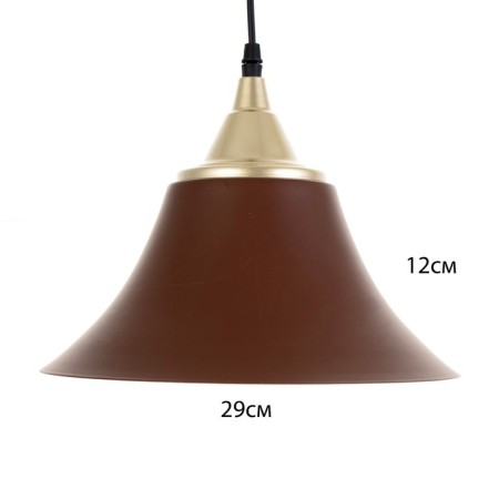 Lamp Bayerlux 2034839/1 E27 40W Coffee-Shampan 29x29x25 cm-4