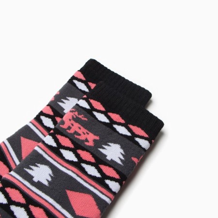 Nosk children's terry "Scandinavian patterns" Color Black, size 22-24-1