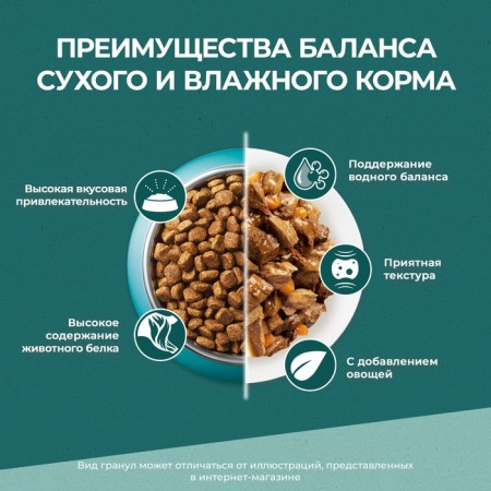 Dry food Purina One "Health Nature" for sterilized cats, beef, 680 g-8