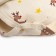 Body dress I am "Merry XMAS", height 62-68 cm, beige color
