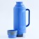 Thermos 2 l, with a glass flask, retains heat 24 hours, blue