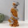 New Year's figure "Snake on the hemp" 33 x 14 x 15 cm.