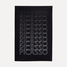 Cover for passport, black color