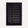Cover for passport, black color