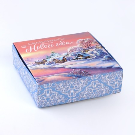 Folding box "Winter Tale", 16.5 × 16.5 × 5 cm-2