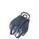 Backpack claim. Kozh, department on a valve, blue color 24x12x32