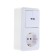 Combined Kuntsevo Block Optima 8067, 2 keys, with salary, white