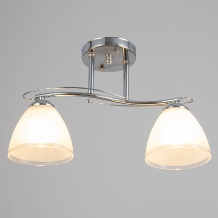 Chandelier 1084/2SL 40W E27 silver 42x15x23 cm Bayerlux-1