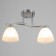 Chandelier 1084/2SL 40W E27 silver 42x15x23 cm Bayerlux