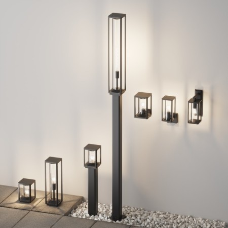 Landscape lamp Outdoor O452FL-01GF1, E27, 1x15 W, 145x145x500 mm, graphite-5