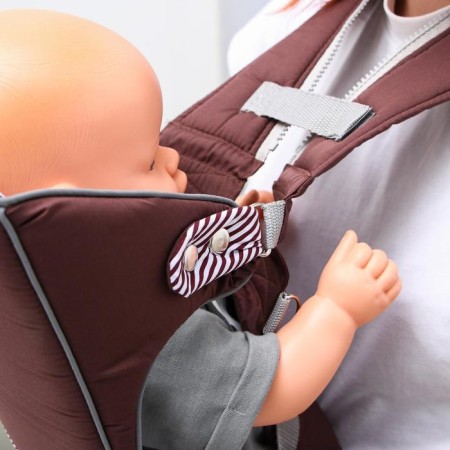 Backpack-Kenguru "Discovery", color chocolate, 5 positions, 2-15 kg-8