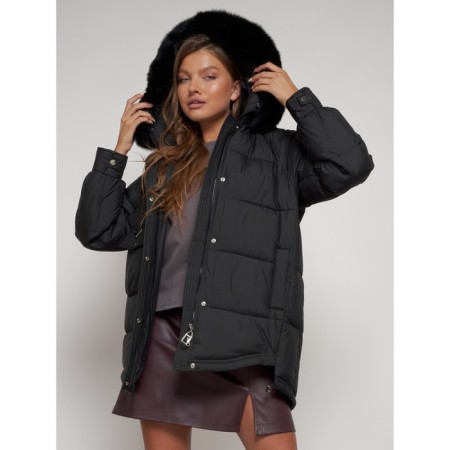 Winter jacket, size 44, black color-19