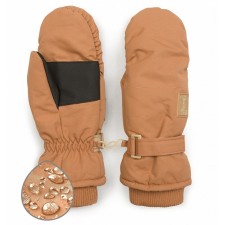 Children's mittens, size 17-18, ocher color