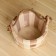 A bucket for a bath with a plastic insert, 4 liters 26x22x21 cm
