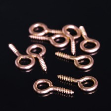 Holder for the pendant CM-936, (set 10 pcs.) 1.4 × 0.7 × 0.15 cm, Copper color